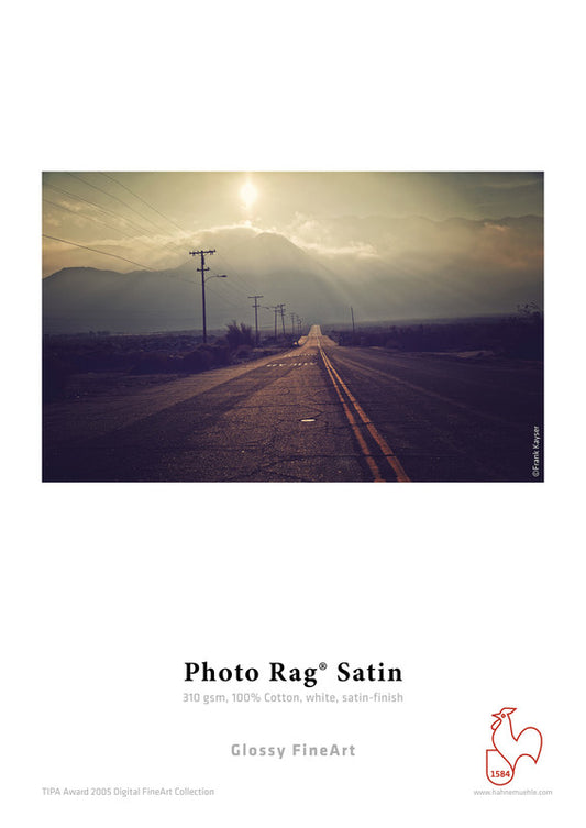 Hahnemuhle, Photo Rag® Satin Content Paper, 310 gsm