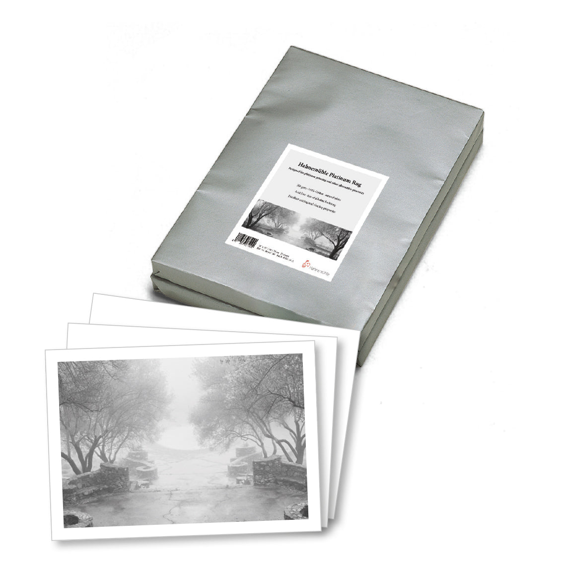 Hahnemühle, Platinum Rag 300 g - Obestruket FineArt-papper
