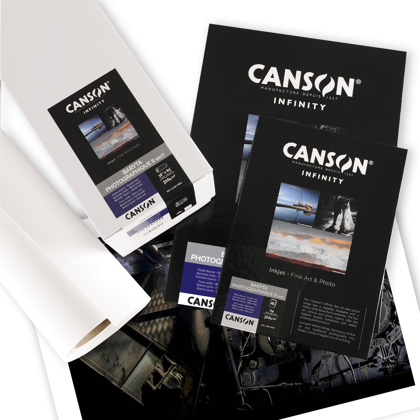 Canson, Baryta Photographique II MATT 310g, 5"x7" -20% rabatt