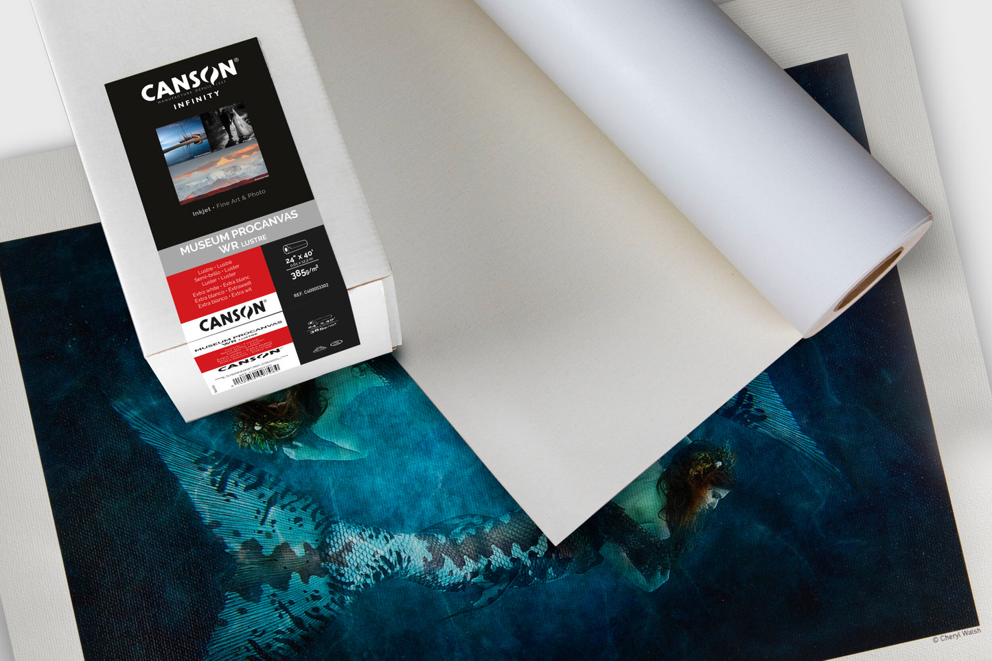 Canson, Museum ProCanvas WR Lustre 100% Cotton, 385 g