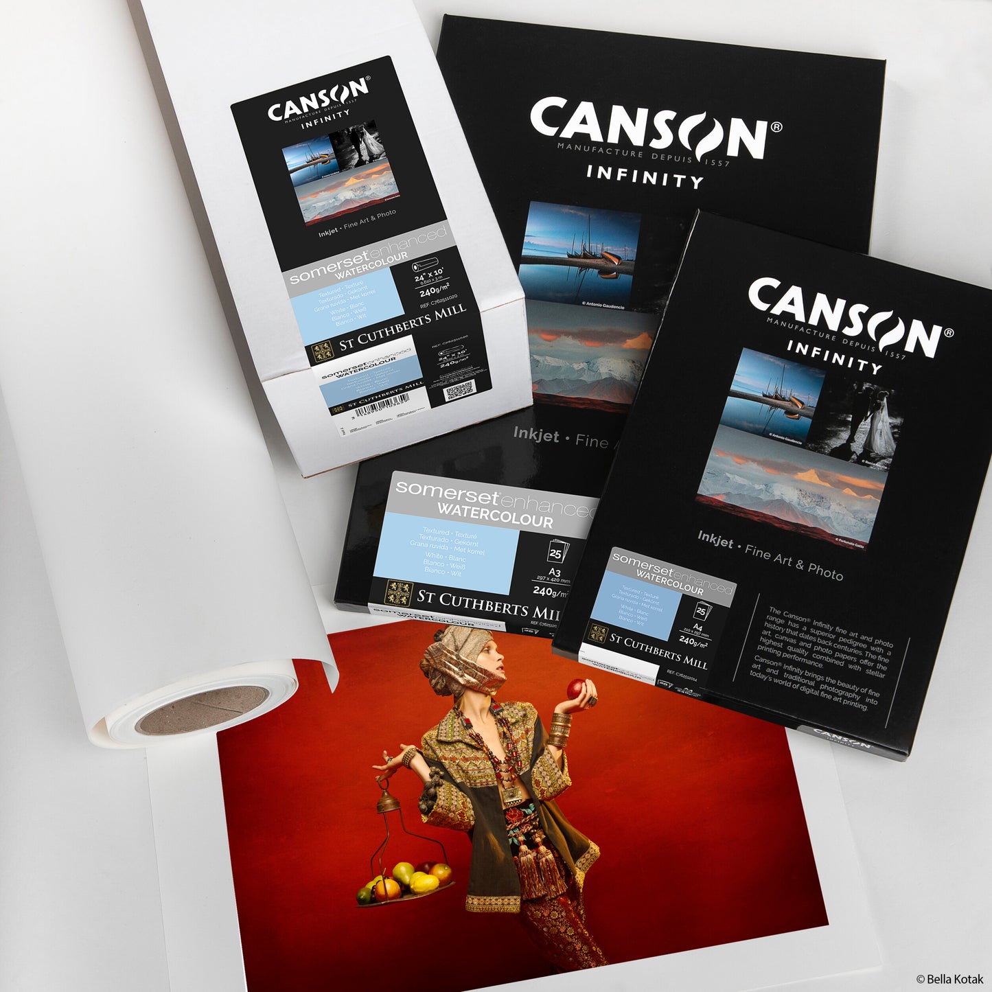 Canson, Somerset ENHANCED Watercolour Rag, 240 g