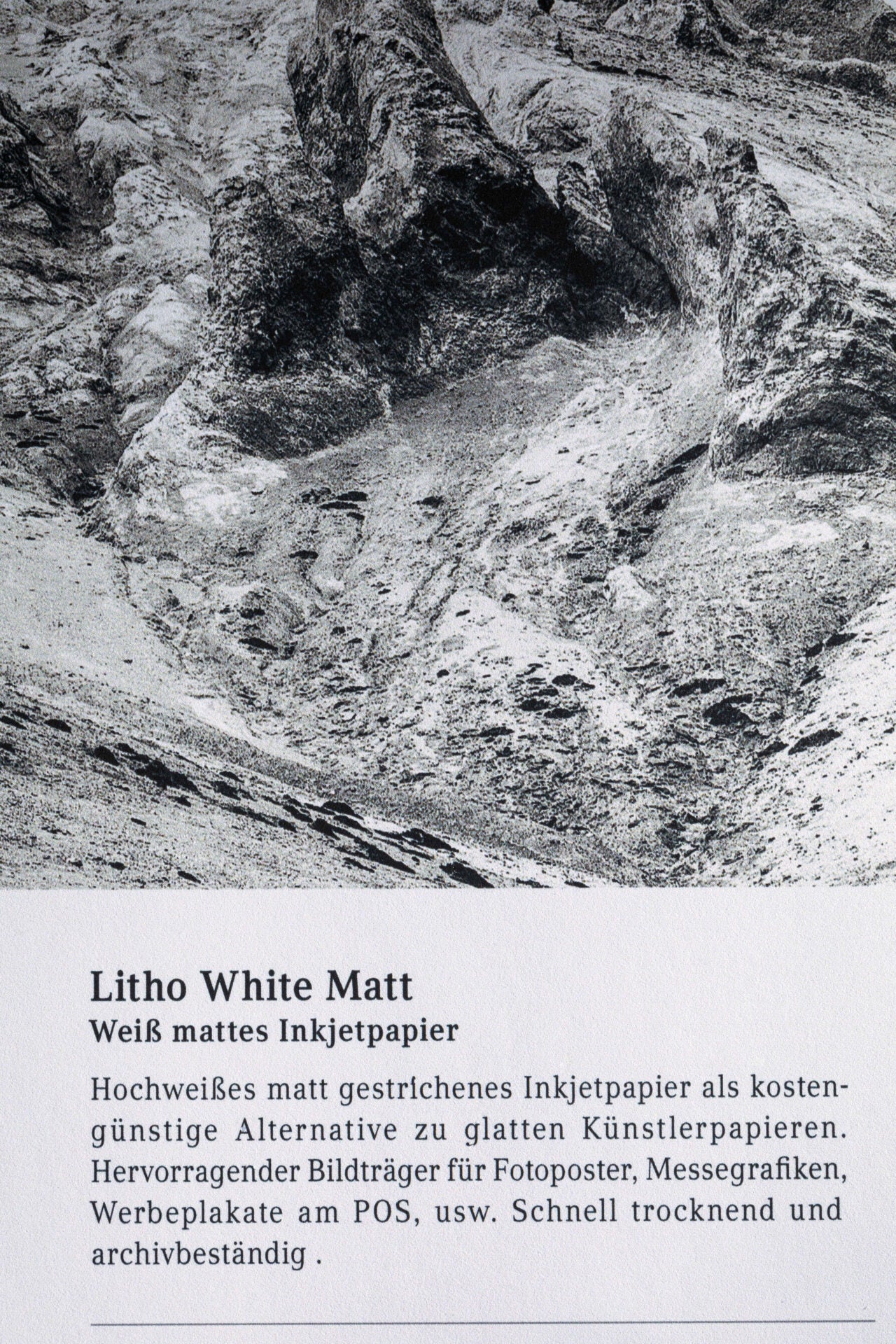 mediaJET Litho White Matt 230g