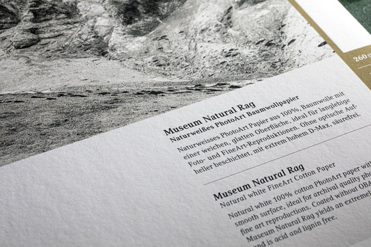 mediaJET, Museum Natural Rag, 260g