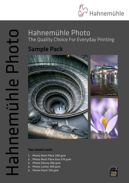 Hahnemühle, Sample Pack - Photo