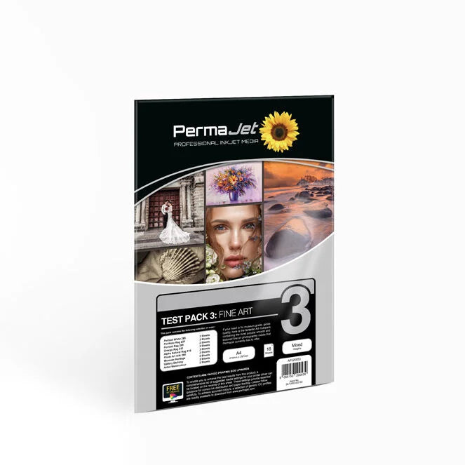 PermaJet A4 FineArt Test Pack 3