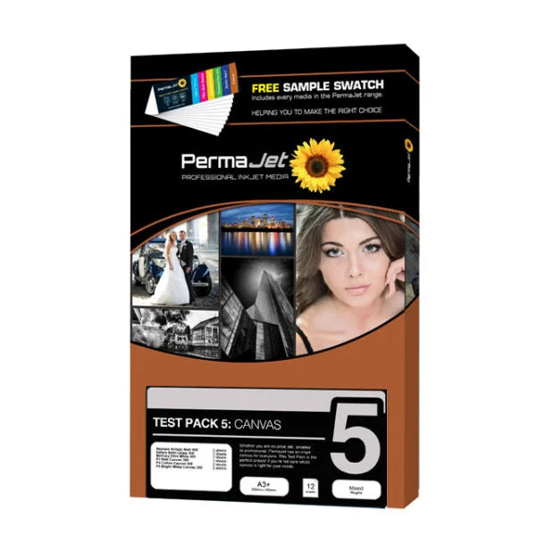 PermaJet A3+ Canvas Test Pack 5