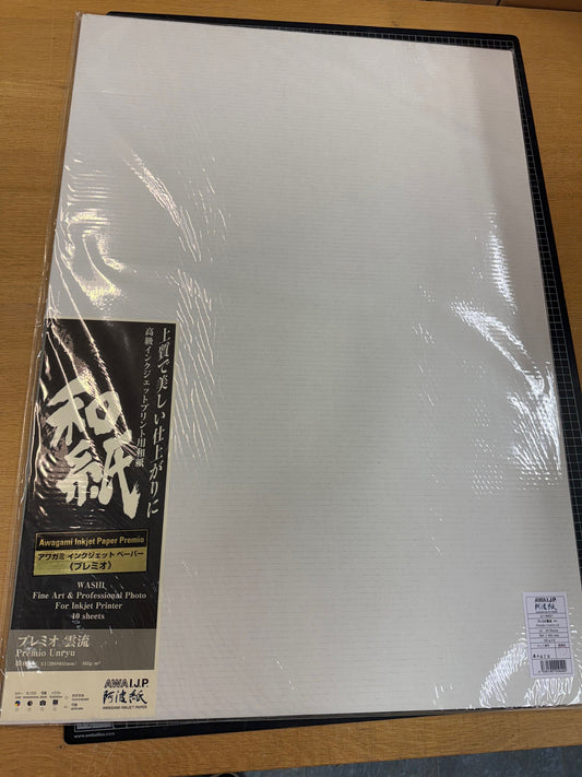 Awagami, Premio Unryu 165g - A1, 10 ark -50% rabatt