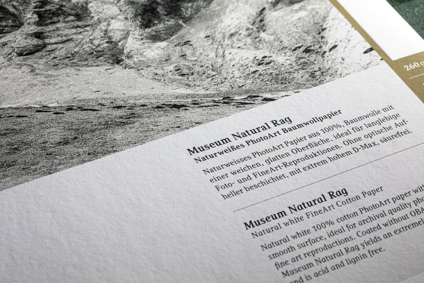 mediaJET, Museum Natural Rag, 260g
